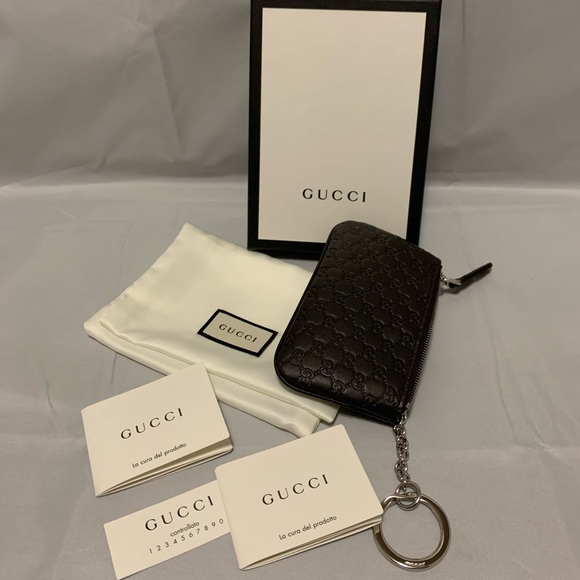 🇺🇸 Gucci Microguccissima Leather Keyholder Brown - Picture 4 of 8